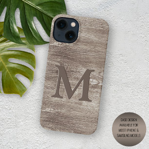 Anpassningsbar Mörk Brown Träd Woodgrain Rand Möns