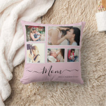 Anpassningsbar Mors dag Photo Collage Dekorativ ku