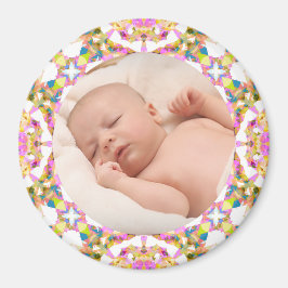 Anpassningsbar Mor's Day Summer Rosa Grönt Gift Ph Magnet