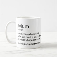 Anpassningsbar Morsa definition för Mamma