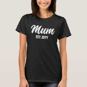 Anpassningsbar Morsa Est Year Personlig Gift for N T Shirt