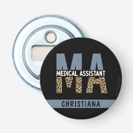 Anpassningsbar MORSA Medical Assistant Leopard Pri Flasköppnare