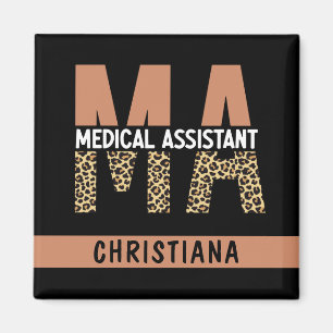 Anpassningsbar MORSA Medical Assistant Leopard Pri Magnet