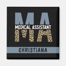 Anpassningsbar MORSA Medical Assistant Leopard Pri Magnet