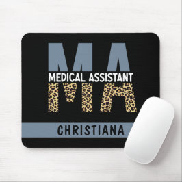 Anpassningsbar MORSA Medical Assistant Leopard Pri Musmatta