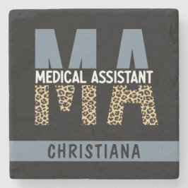 Anpassningsbar MORSA Medical Assistant Leopard Pri Stenunderlägg