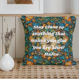 Anpassningsbar Mosaic Mönster Nowruz Irans nyårsgå Kudde