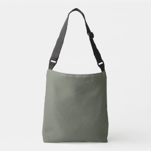 Anpassningsbar Moss Grönt Canvas Tote Bag Axelväska