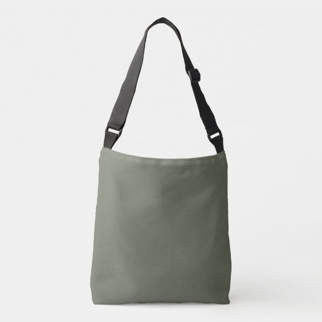 Anpassningsbar Moss Grönt Canvas Tote Bag Axelväska (Framsida)