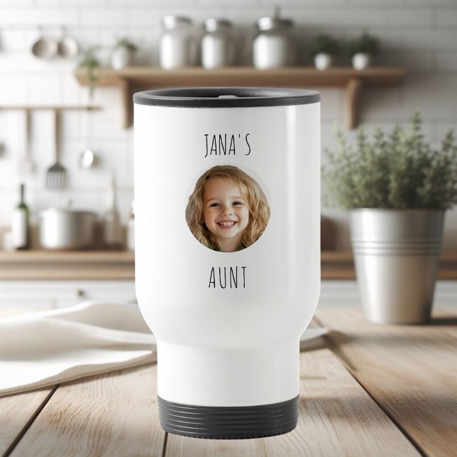 "Anpassningsbar Moster | Personlig Photo Gift Resemugg (Skapare uppladdad)