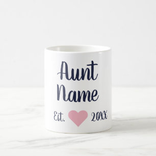 Anpassningsbar Moster upprättade flottan och Rosa Kaffemugg