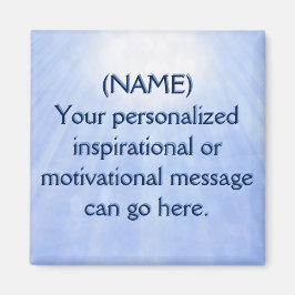 Anpassningsbar Motivational Message Sunstream Magnet