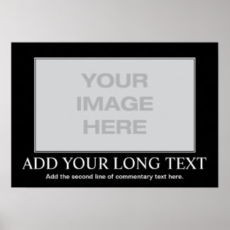 Anpassningsbar Motiverande Poster - Anpassningsbar