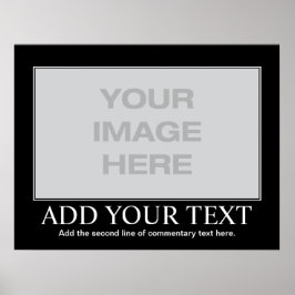 Anpassningsbar Motiverande Poster - Anpassningsbar