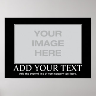 Anpassningsbar Motiverande Poster - Anpassningsbar