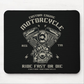 Anpassningsbar motorcykelns motorcykelrift snabbt musmatta