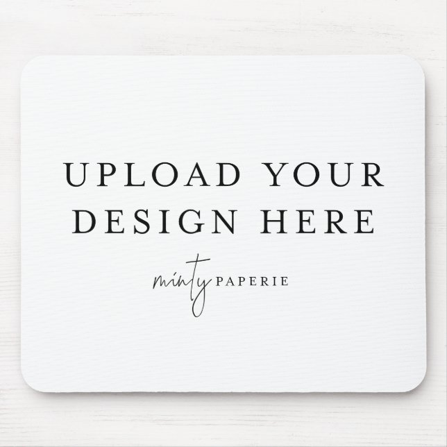 Anpassningsbar Mouse Pad - gör det själv Musmatta (Framsidan)