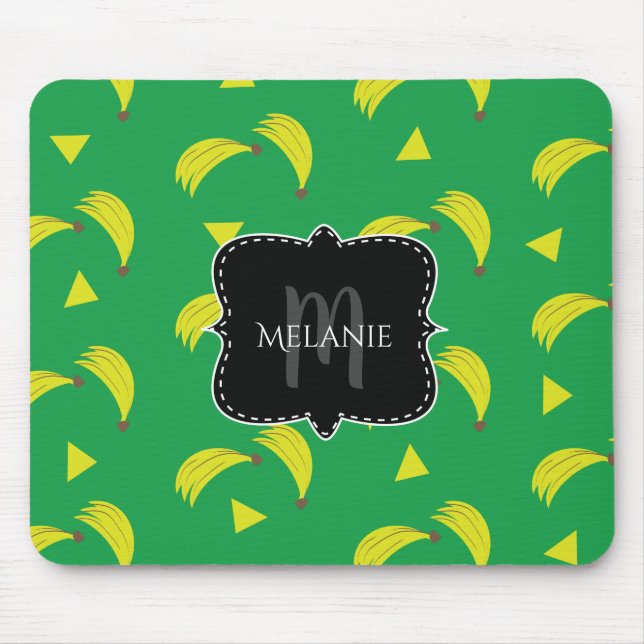 Anpassningsbar Mouse Pad Rosa Dusty Geometric Bana Musmatta (Framsidan)