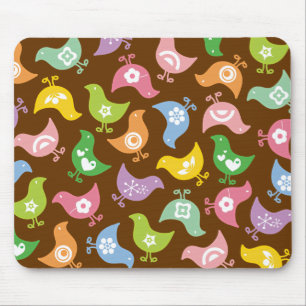 Anpassningsbar Mousepad för mönster för Retro Musmatta