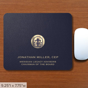Anpassningsbar Mousepad Personlig Namn Rubrik Logo Musmatta