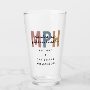 Anpassningsbar MPH Master of Public Health Student Glaskopp