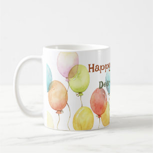 Anpassningsbar Mugg Grattis på födelsedagen Cute W