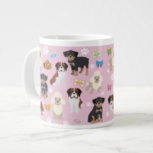 Anpassningsbar Mugg Jumbo - Hund 2