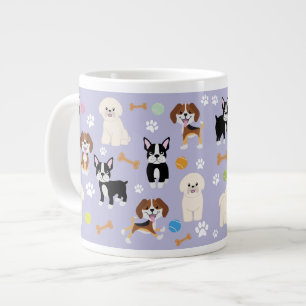 Anpassningsbar Mugg Jumbo - Hund 4