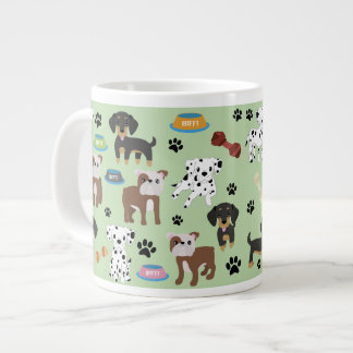 Anpassningsbar Mugg Jumbo - Hund Group 3 Jumbo Mugg