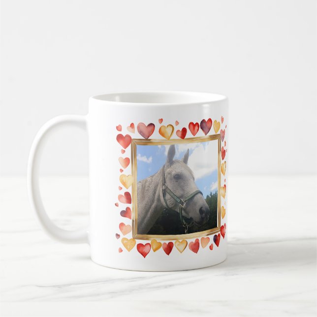 Anpassningsbar mugg med ditt foto (Vänster)
