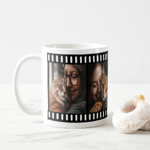 Anpassningsbar mugg med gammal retro filmremsram