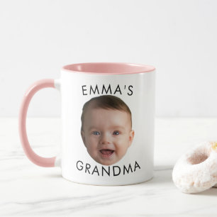 Anpassningsbar Mugg, Mugg från foto, Baby Ansikte
