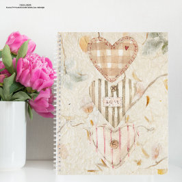 Anpassningsbar Mulberry papper Hearts and Kraft