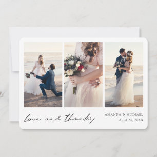 Anpassningsbar Multi Photo Collage Tack-kort Tack Kort