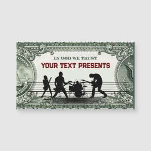 Anpassningsbar Music Band och Money