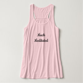 Anpassningsbar Mycket mediterat Flowy Yoga-Tanktop Linne Med Racerback