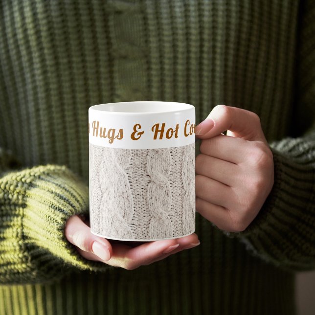 Anpassningsbar Mysigt havsmjöl Vinter | Kakao av h Kaffemugg (Skapare uppladdad)