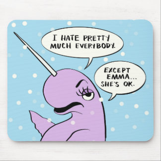 Anpassningsbar Nadine-musmattan för Emma Musmatta