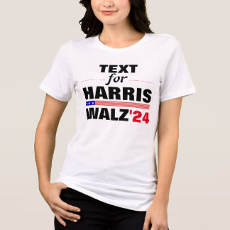 Anpassningsbar Namn för valet till Harris Walz 202 T Shirt
