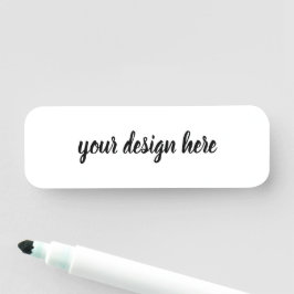 Anpassningsbar Namnbricka