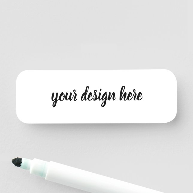 Anpassningsbar Namnbricka (På plats)