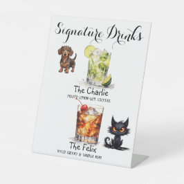 Anpassningsbar Namnteckning dricksvatten Pets Bröl