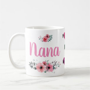 Anpassningsbar Nana Mugg med farmors Namn