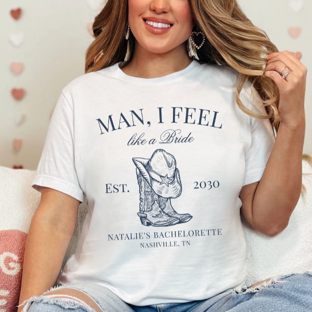Anpassningsbar Nashville Bachelorette Party Social T Shirt (Skapare uppladdad)
