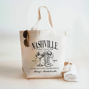 Anpassningsbar Nashville Bachelorette Rodeo Cockta Tygkasse