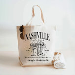 Anpassningsbar Nashville Bachelorette Rodeo Cockta Tygkasse<br><div class="desc">Anpassningsbar Nashville Bachelorette Rodeo Cocktail</div>