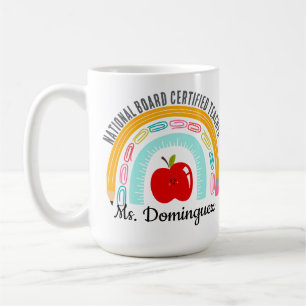 Anpassningsbar National Board Auktoriserad Teacher Kaffemugg