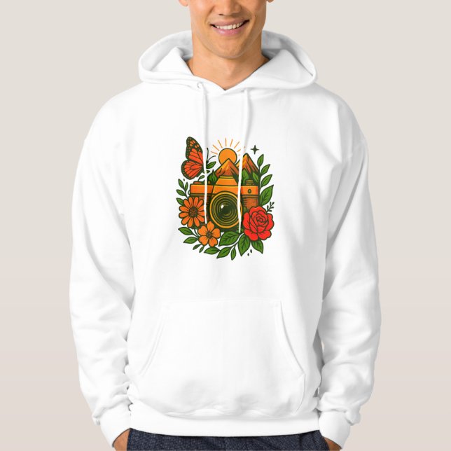 Anpassningsbar Natur Fotography Manar's Hoodie (Framsida)