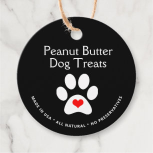 Anpassningsbar Naturligt Gourmet Hund Treat Pris Gåvor Etiketter