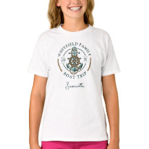 Anpassningsbar Nautical Family Vacation Boat Resa